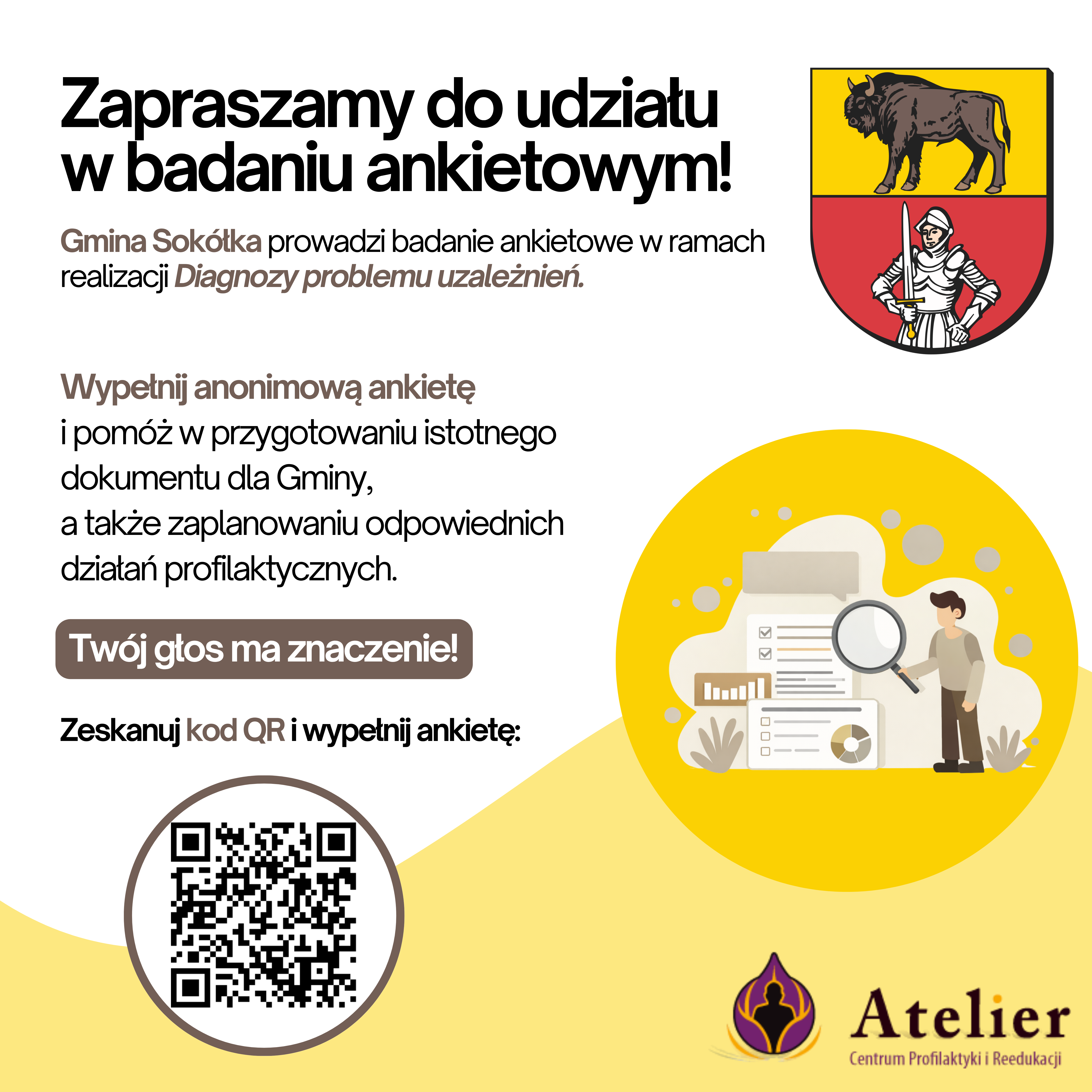 Zaproszenie do wypełnienia anonimowej ankiety
