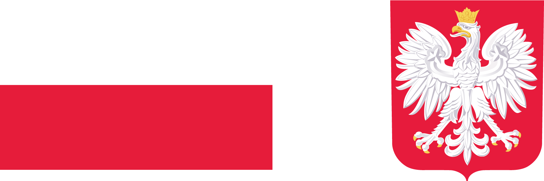 Flaga i&nbsp;godło Rzeczypospolitej Polskiej