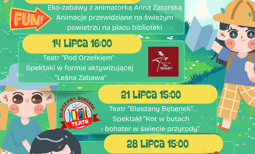 Wakacje z biblioteką w Sokółce!