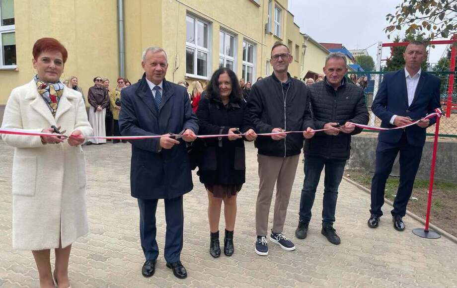 Otwarcie parku edukacyjnego przy Szkole Podstawowej nr 1 w Sokółce