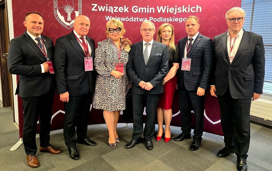 Burmistrz Sokółki na XLV Forum Związku Gmin Wiejskich Województwa Podlaskiego