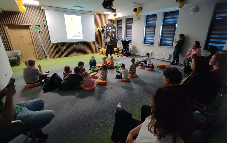 Noc Bibliotek w Oddziale dla Dzieci i Młodzieży w Sokółce