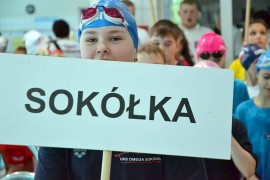 Zawody pływackie w Bielski Podlaskim