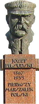 Pomnik Piłsudskiego w Sokółce
