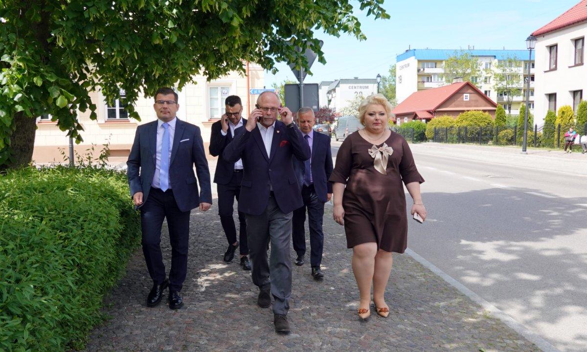 Burmistrz Sokółki spotkała się z Wiceministrem