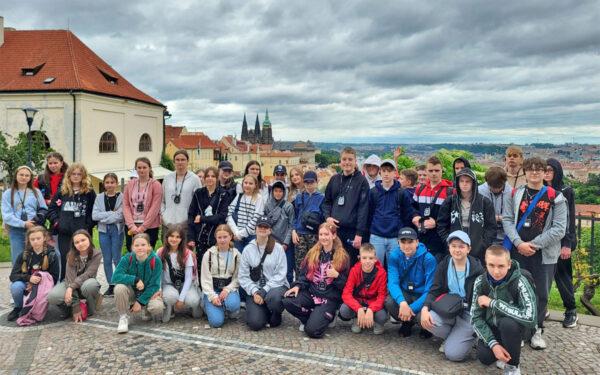 Młodzi podróżnicy odwiedzili stolicę Czech