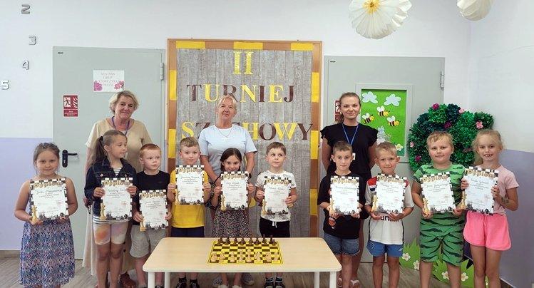 Turniej szachowy w Przedszkolu nr 5 w Sokółce
