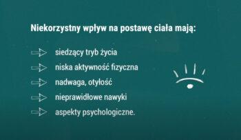 Wpływ na wady postawy