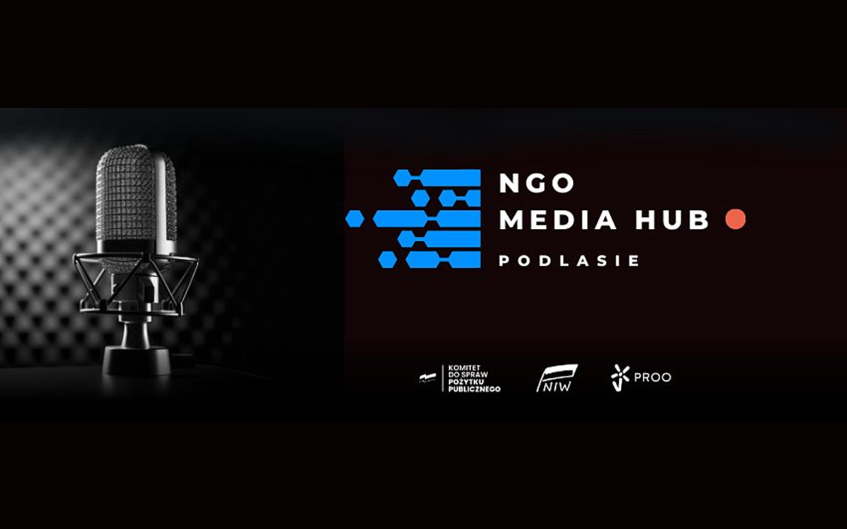 Baner NGO Media HUB Podlasie