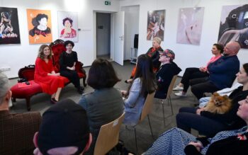 Wernisaż wystawy Anny Jakoniuk „nieładNie” w Sokólskim Ośrodku Kultury