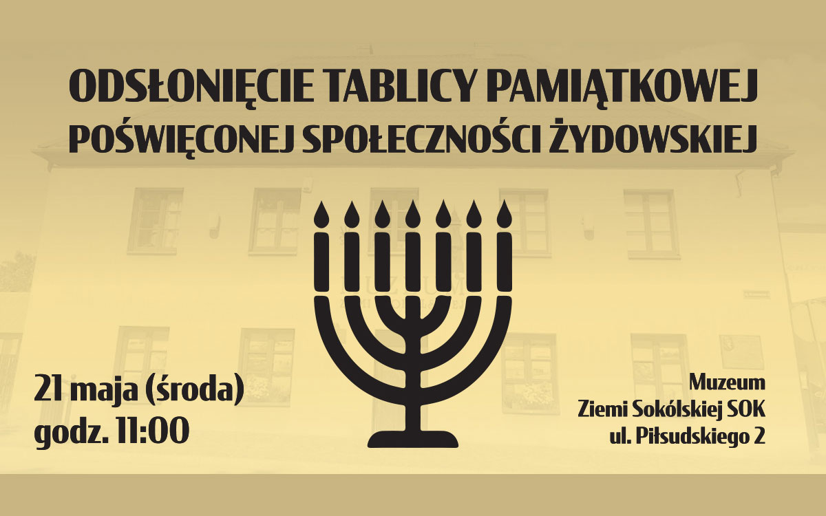 Odsłonięcie tablicy pamiątkowej poświęconej społeczności żydowskiej