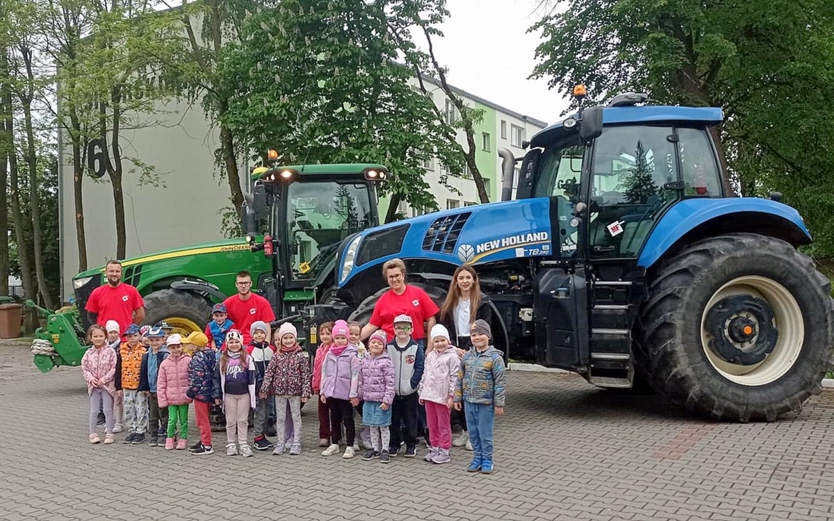 Przedszkolaki z „Jedyneczki” poznały tajniki pracy na gospodarstwie