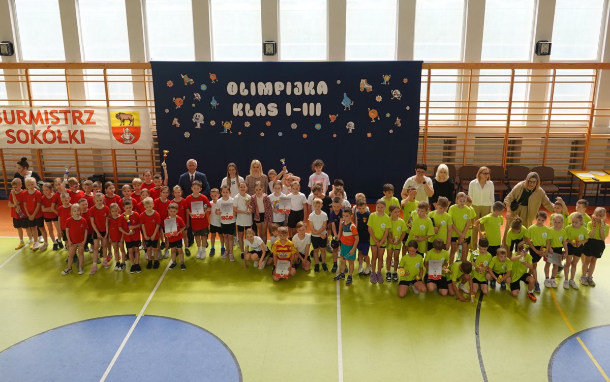 XIX Międzyszkolny Turniej Sportowy Olimpijka klas I-III o Puchar Burmistrza