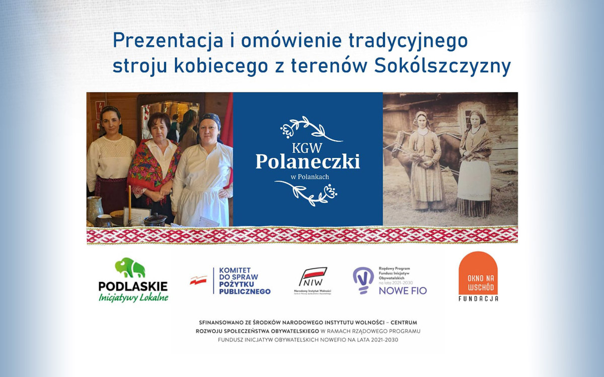 Spotkanie w ramach projektu "Jak cię widzą tak cię piszą - promocja dziedzictwa kulturowego wsi poprzez stój"