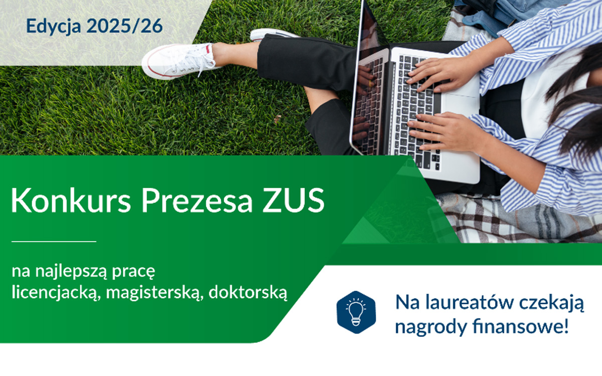 Konkurs Prezesa ZUS na najlepsze prace o ubezpieczeniach społecznych