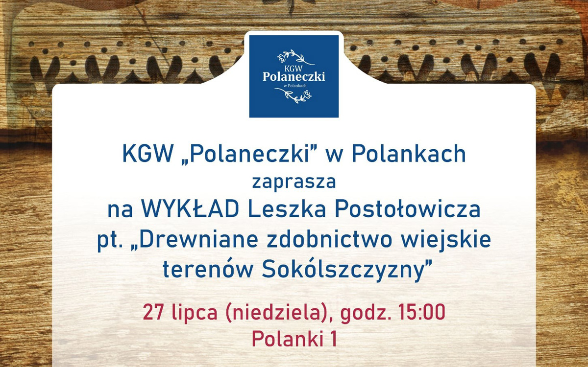 Zaproszenie na spotkanie z historykiem Leszkiem Postołowiczem