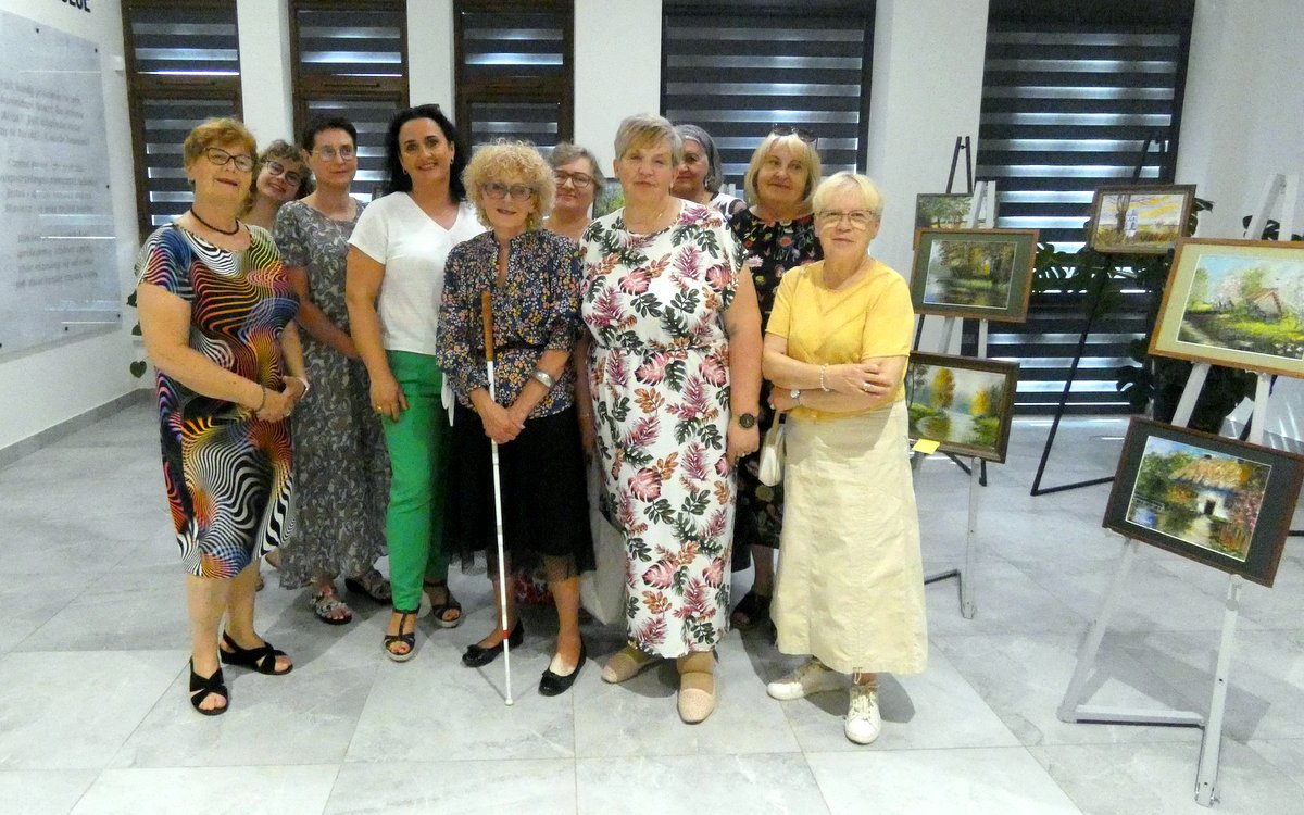 Twórczość Barbary Sawickiej zebrała grono najbliższych przyjaciół autorki oraz miłośników jej pejzaży.