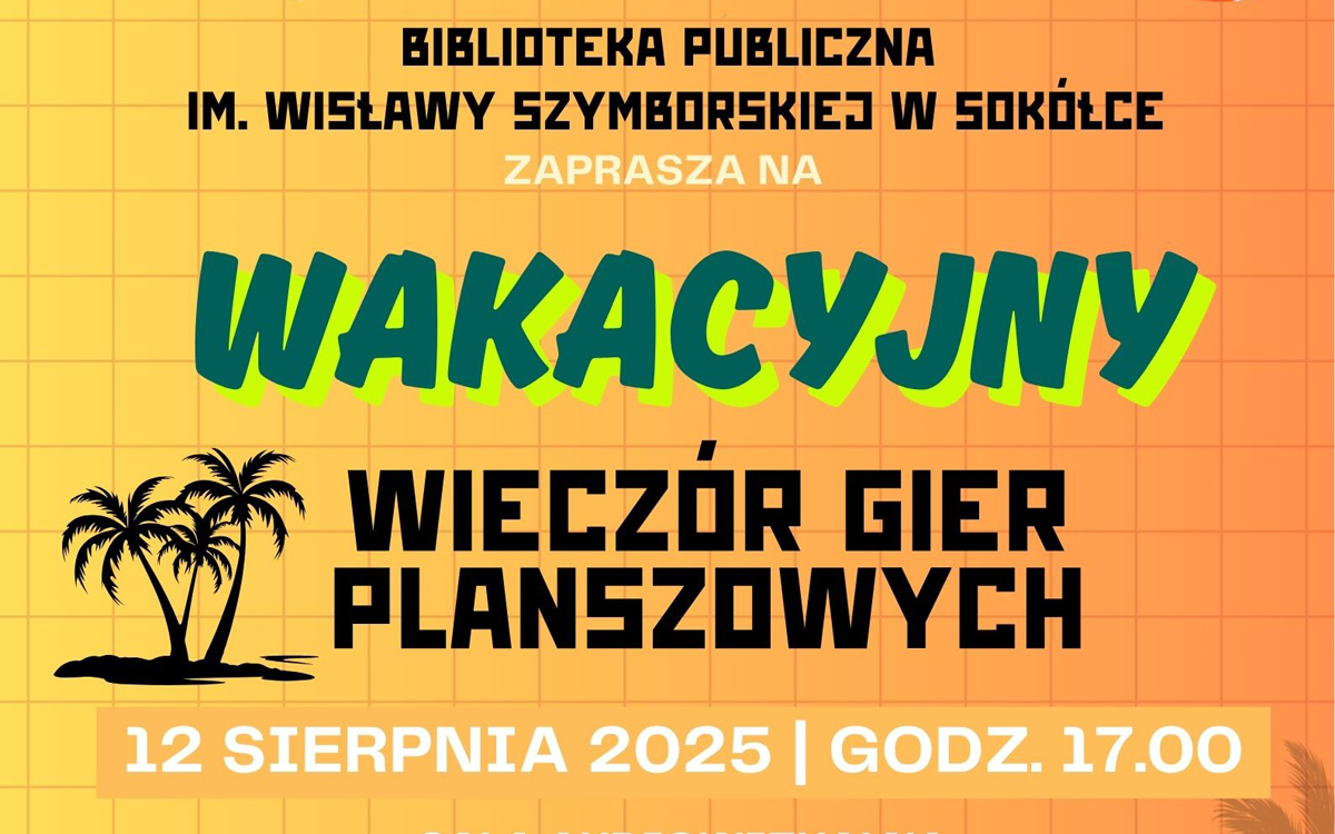 Letnie spotkanie z grami planszowymi