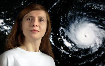 Warsztaty z Anną Sierpińską pod tytułem "Zaprojektuj lokalną inicjatywę dla klimatu"