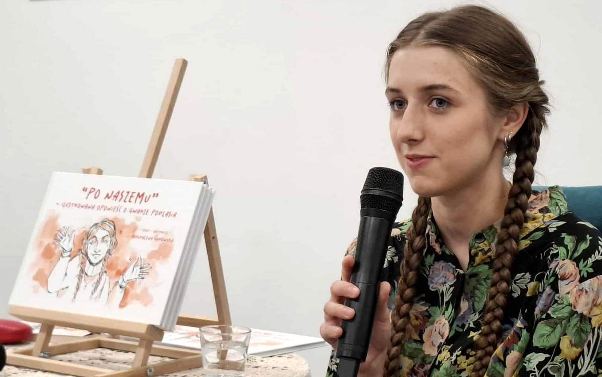 Z humorem o podlaskiej gwarze – spotkanie z Magdaleną Sadowską