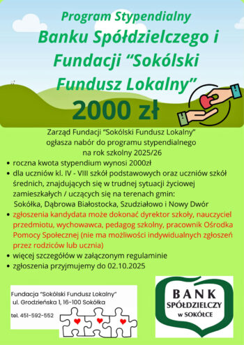 Plakat informacyjny