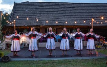 Mieszkańcy wsi Polanki pożegnali lato i wakacje