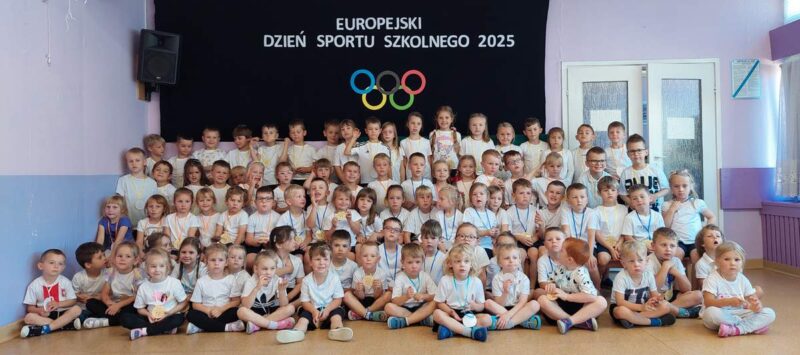 Europejski Dzień Sportu Szkolnego w Przedszkolu Nr 4 w Sokółce