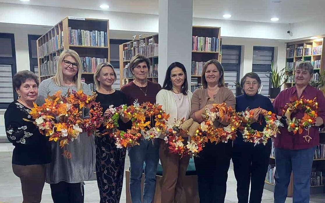 Jesienne warsztaty plecenia wianków