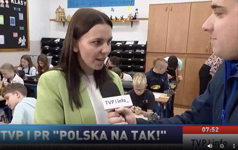 Innowacyjne lekcje techniki w programie TVP "Polska na tak!"