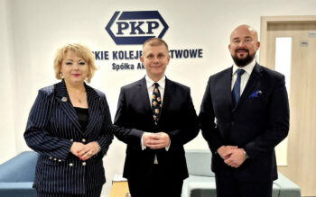 Burmistrz Sokółki spotkała się z Wiceprezesem PKP