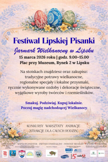 Zaproszenie na Festiwal Lipskiej Pisanki