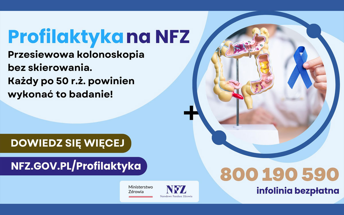 Profilaktyka raka jelita grubego – Twój bilet do zdrowia!