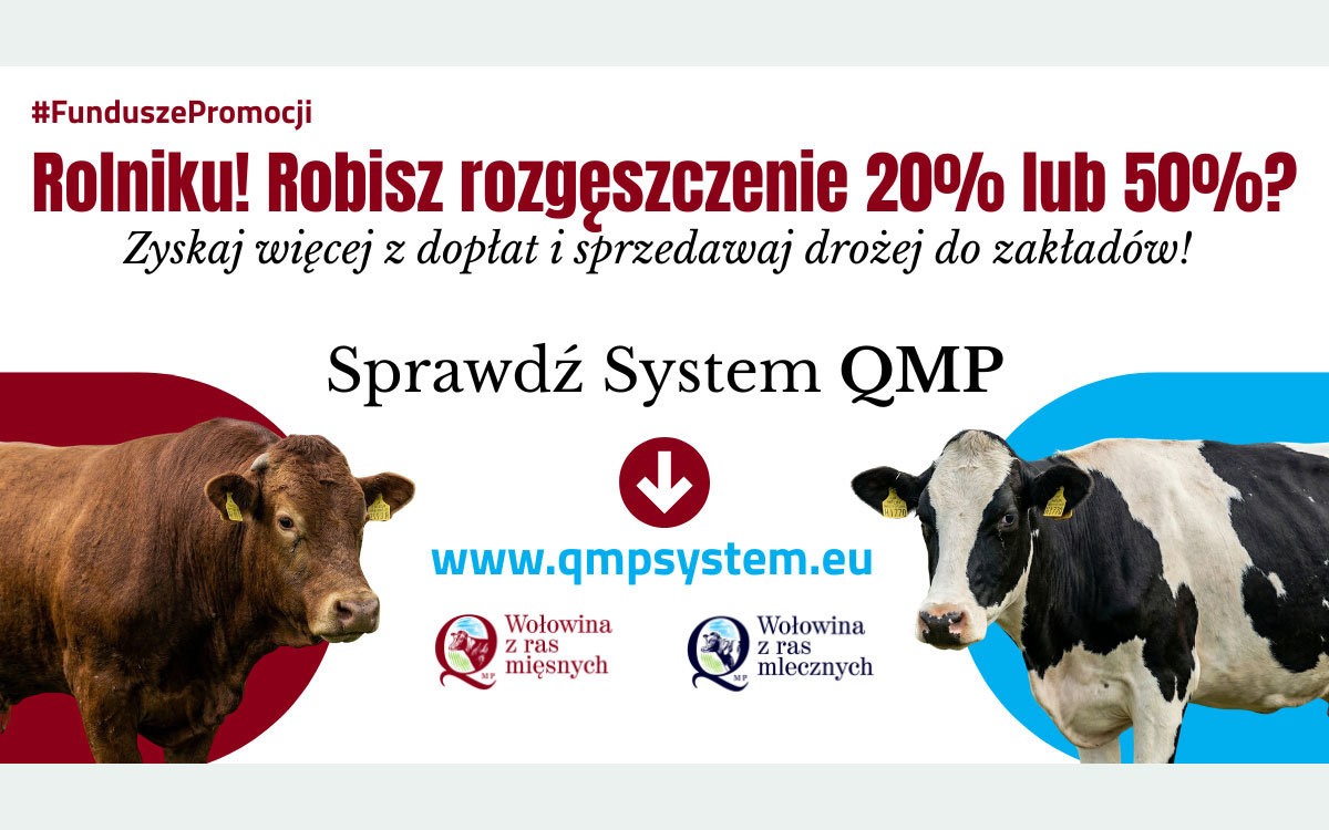 Ekoschemat „Dobrostan zwierząt” – dodatkowe pieniądze dla hodowców z QMP