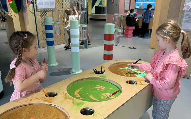 Wycieczka przedszkolaków do Epi-Centrum Nauki w Białymstoku