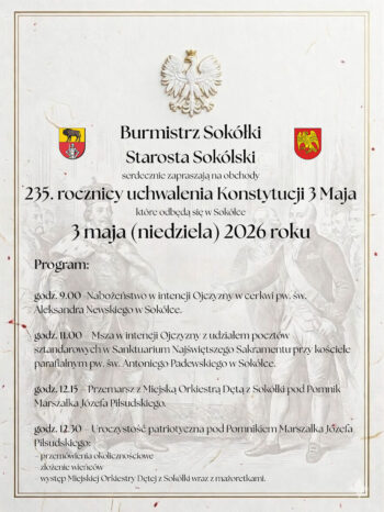 Plakat 3 maja 2026