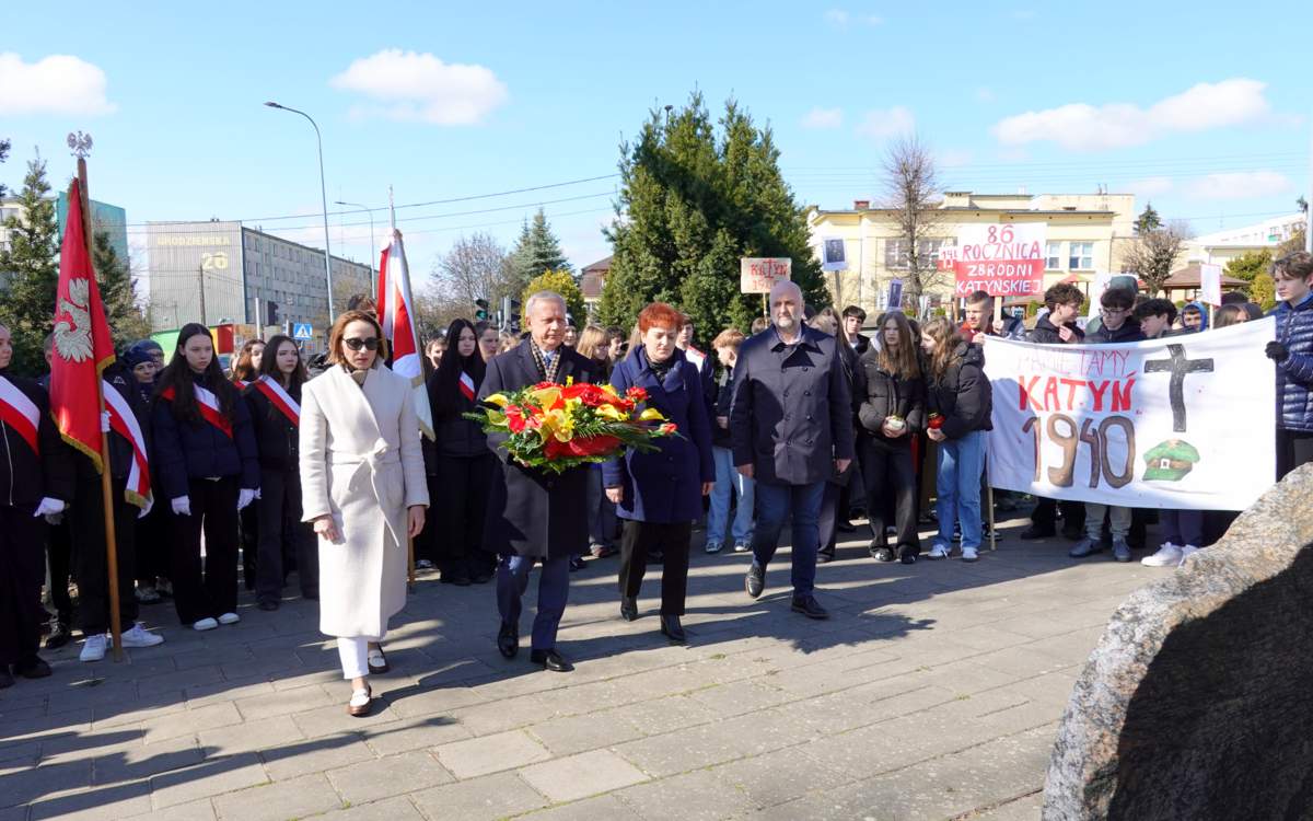 W hołdzie ofiarom zbrodni katyńskiej