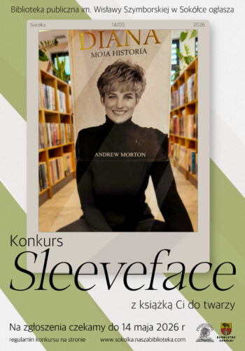 Zaproszenie do udziału w konkursie fotograficznym „Sleeveface - z książką Ci do twarzy”