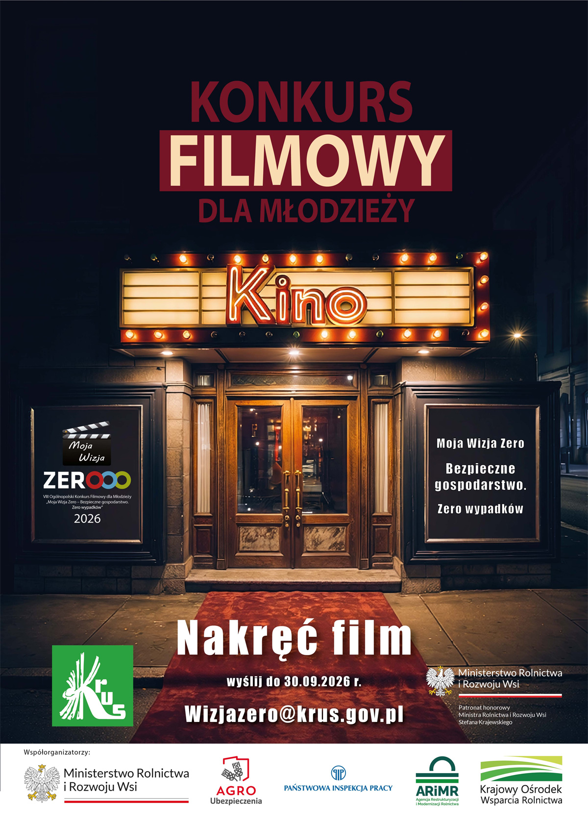 VIII edycja konkursu filmowego „Moja Wizja Zero”